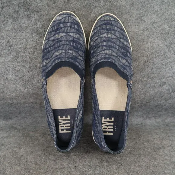 Frye Shoes Womens 9.5 Flats Slip On Fashion Comfort Melanie Logo Casual Loafer