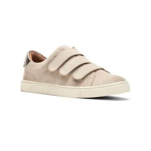 FRYE Womens Beige Metallic Ivy Round Toe Platform Leather Sneakers Shoes 9.5