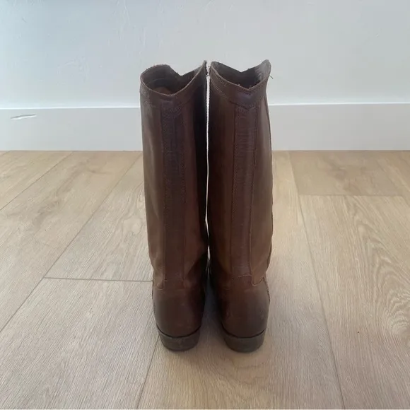 Frye Women's Rider Pull-on Boots in Brown 7
