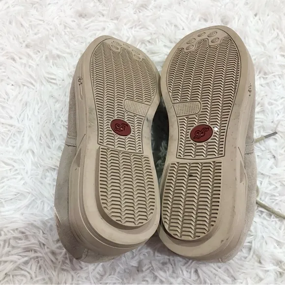 G-Defy by Gravity Defyer Comfort Fit Suede Everyday Diabetic Shoes Tan 9.5