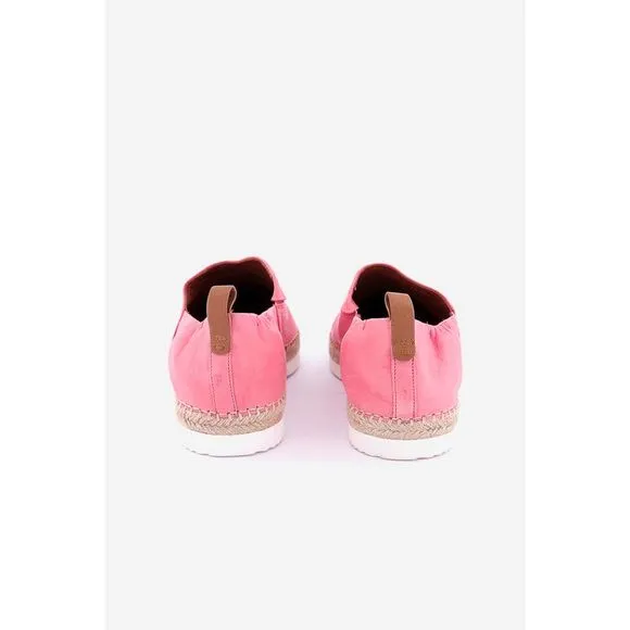 GENTLE SOULS KENNETH COLE Womens Pink Lizzy Platform Espadrille Shoes 7.5 M