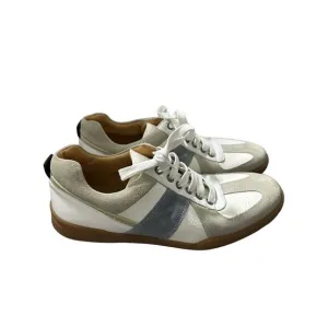George Brown Bilt Men's Morgan Oxford Sneaker Shoes Sz 10‎ in White/Cement