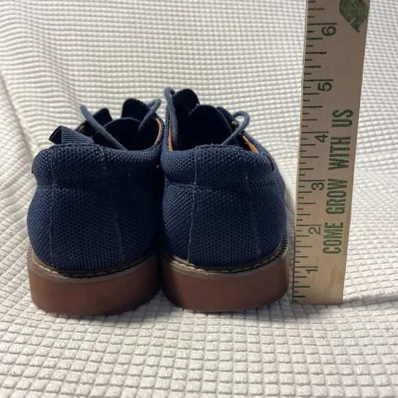G.H. Bass Bucs Originals Pasadena Plain Toe Knit Derby In Navy 11 M BAX2B921