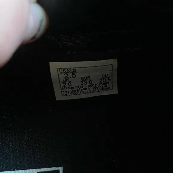 Glow In The Dark Vans Spooky Halloween Cat Bat Monster Boys Size 2.5 Shoes