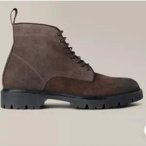 Good Man Brand Modern City Leather Ankle Boots •Made in Italy  10.5 M