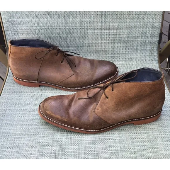 GORDON RUSH BRAYTON CHUKKA BOOT BROWN Leather 13