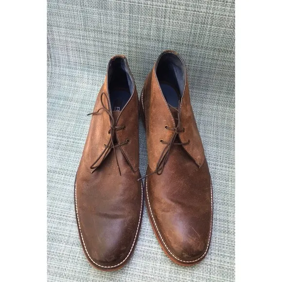 GORDON RUSH BRAYTON CHUKKA BOOT BROWN Leather 13
