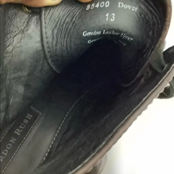 Gordon Rush !Make Offer! Dover Men’s Leather Chukka Boots