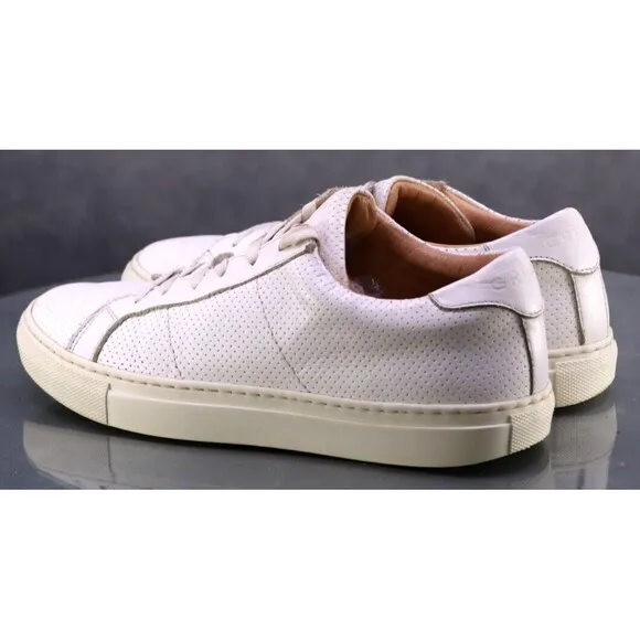 Greats Brooklyn Women's Sneakers Shoes Sz EU 37 US 7 Leather White Made In Italy