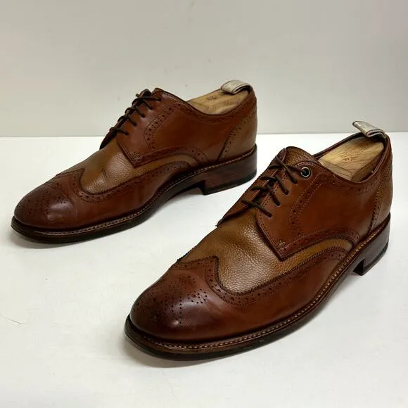 Grenson x Rag &amp; Bone Bedford Wingtip Derby UNWORN HEELS Made in UK 10 / US 11