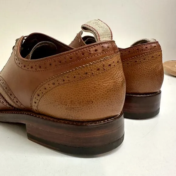 Grenson x Rag &amp; Bone Bedford Wingtip Derby UNWORN HEELS Made in UK 10 / US 11