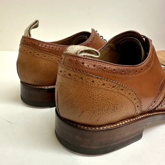 Grenson x Rag &amp; Bone Bedford Wingtip Derby UNWORN HEELS Made in UK 10 / US 11
