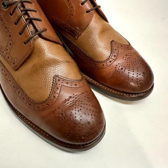 Grenson x Rag &amp; Bone Bedford Wingtip Derby UNWORN HEELS Made in UK 10 / US 11