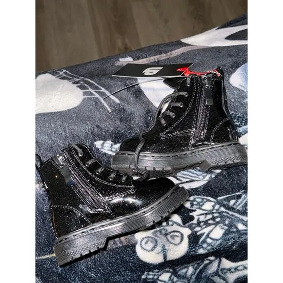 Ground Up BLACK - Kids Boots [5c]