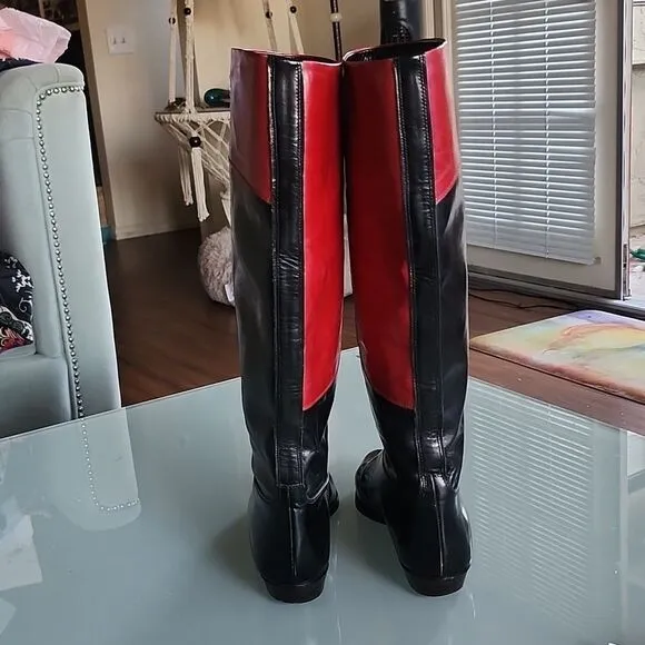 Gucci Leather Riding Boots