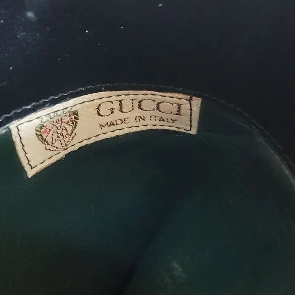 Gucci Leather Riding Boots