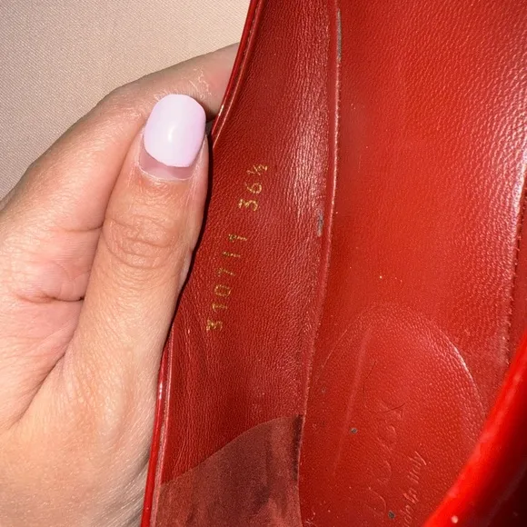 Gucci Red Women's Flats