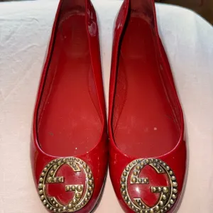 Gucci Red Women's Flats