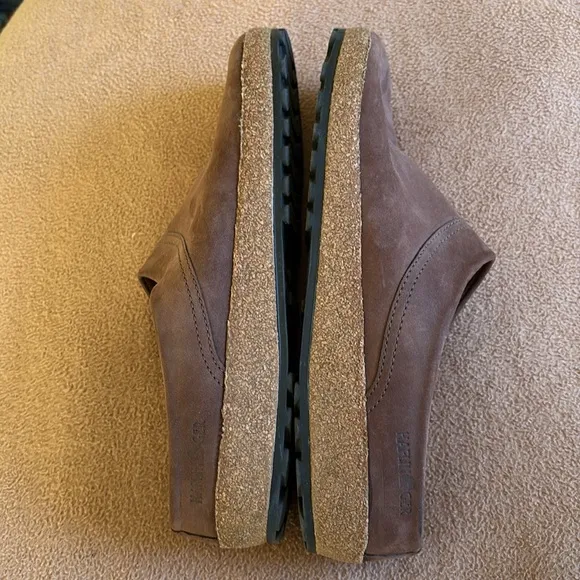 Haflinger Men's Brown Slip-On Shoes 11