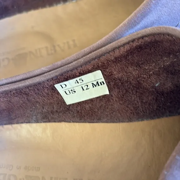 Haflinger Men's Brown Slip-On Shoes 11