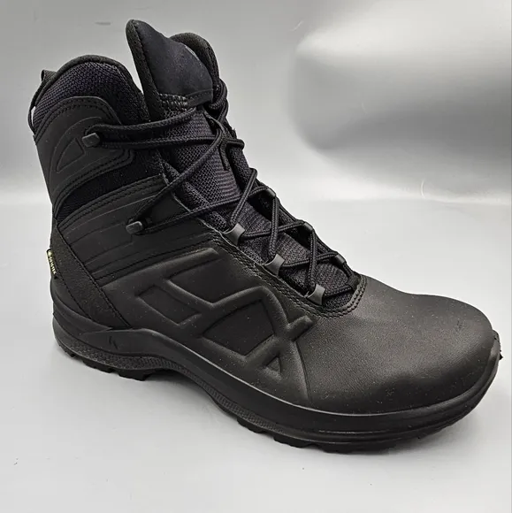 Haix Black Eagle Tactical 2.0 Gtx Mid  Side Zip Boots Size 6 M Unisex