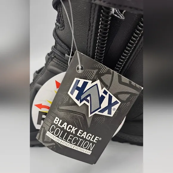 Haix Black Eagle Tactical 2.0 Gtx Mid  Side Zip Boots Size 6 M Unisex