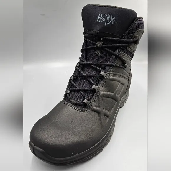 Haix Black Eagle Tactical 2.0 Gtx Mid  Side Zip Boots Size 6 M Unisex