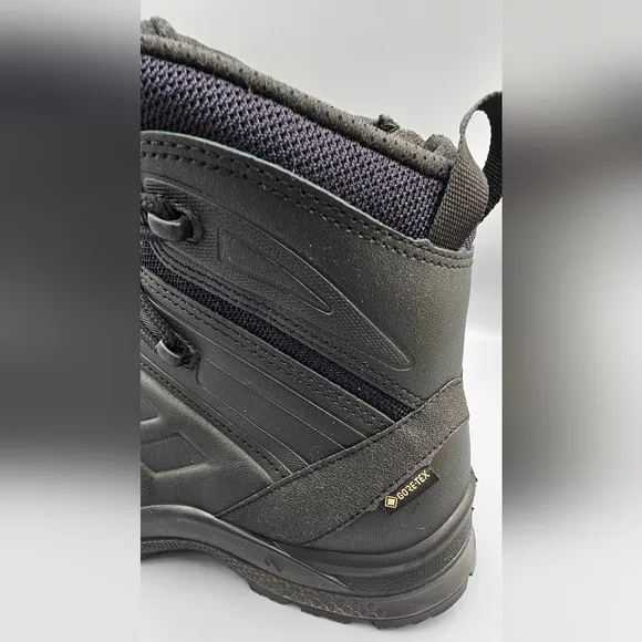 Haix Black Eagle Tactical 2.0 Gtx Mid  Side Zip Boots Size 6 M Unisex