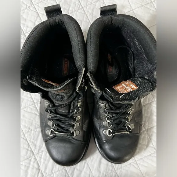 Harley Davidson Dipstick Boots 91610 Motorcycle Riding Shoes Men’s Size 8.5