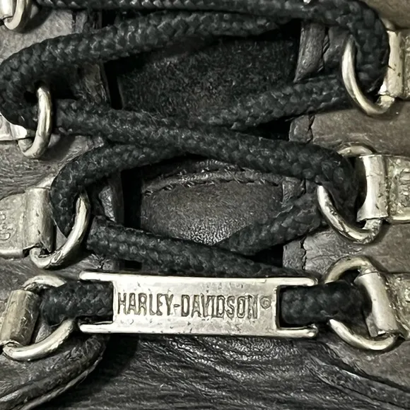 Harley Davidson Dipstick Boots 91610 Motorcycle Riding Shoes Men’s Size 8.5