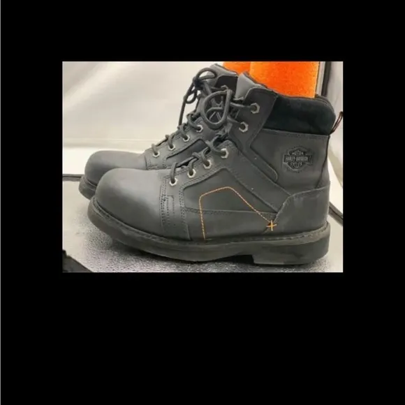 Harley Davidson steel toe riding boots