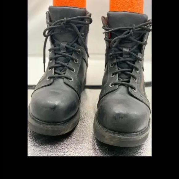 Harley Davidson steel toe riding boots