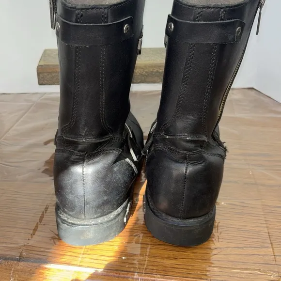 Harley Davidson Wolverine Radcliffe engineer black boots. Size 12. EUC.