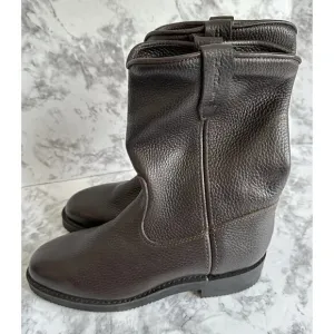 Harley Davidson‎ Womens Size 7 W Brown Leather Boots New