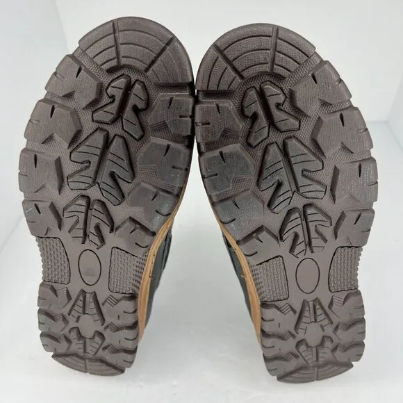 Hawke &amp; Co Mens Dark Gray Lace Up Round Toe Low Top Size 10.5 Boat Shoes