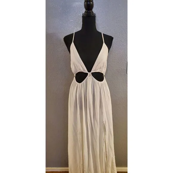 Hello Molly Soft Breeze Maxi Dress White