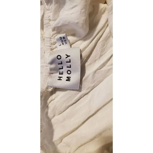 Hello Molly Soft Breeze Maxi Dress White