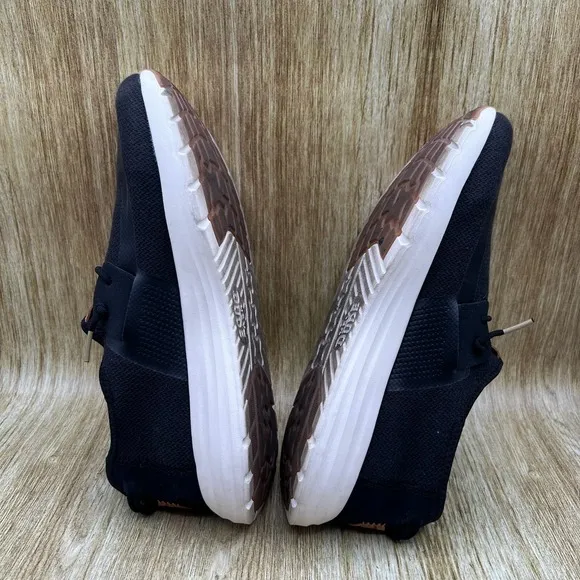 Hey Dude Shoes Sirocco Men's Size 11 M Neutrals Black Slip On Shoes Casual Boat