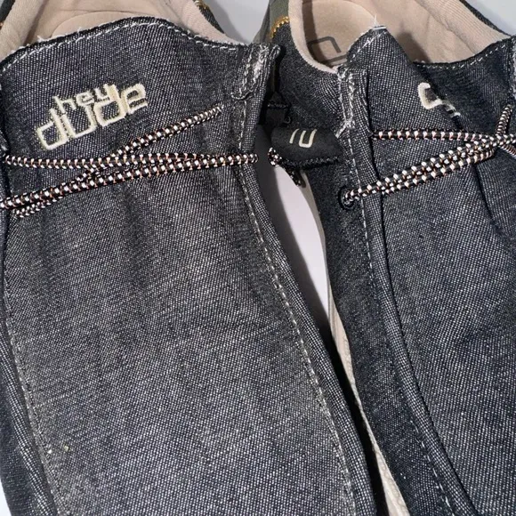 Hey dude Wally funk- camel dark gray men’s size 11