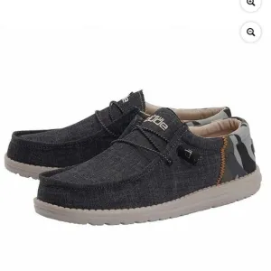 Hey dude Wally funk- camel dark gray men’s size 11