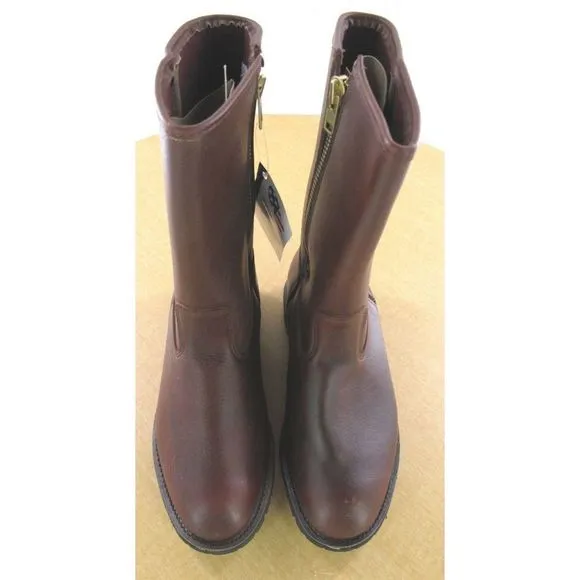Hitchcock Mens Zip Wellington Boot Style 484 Brown