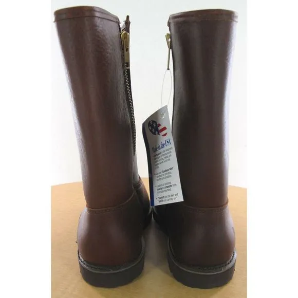 Hitchcock Mens Zip Wellington Boot Style 484 Brown