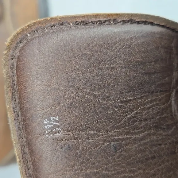 Hogan Brown Leather Boots Made In Italy 8.5