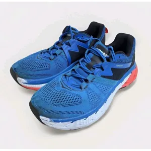 Hoka One Gaviota 2 Men's Size 11 Blue Orange White Running Shoes Sneakers