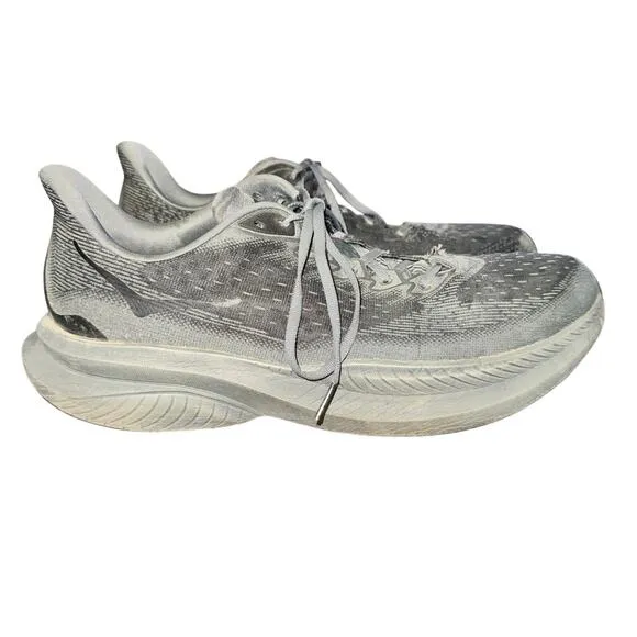 Hoka One Mach 6 Everyday Running Shoes Men's Size 13 D Black Gray Sneakers