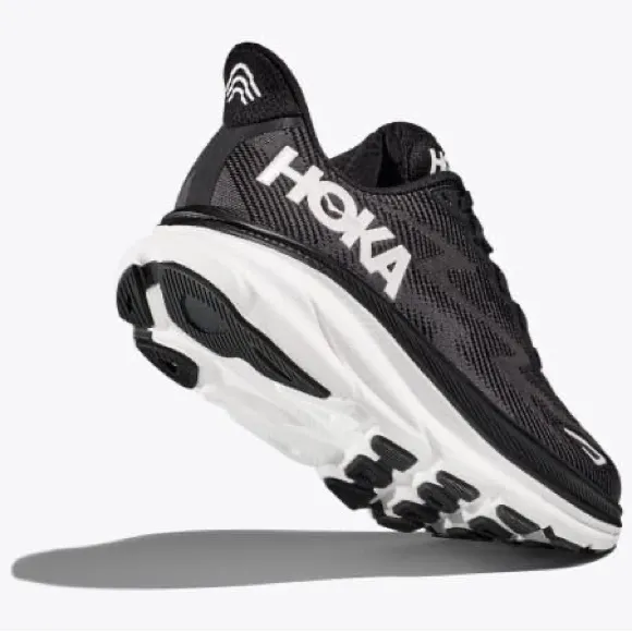 Hoka Women’s Clifton 9 Everyday Black Running Shoes