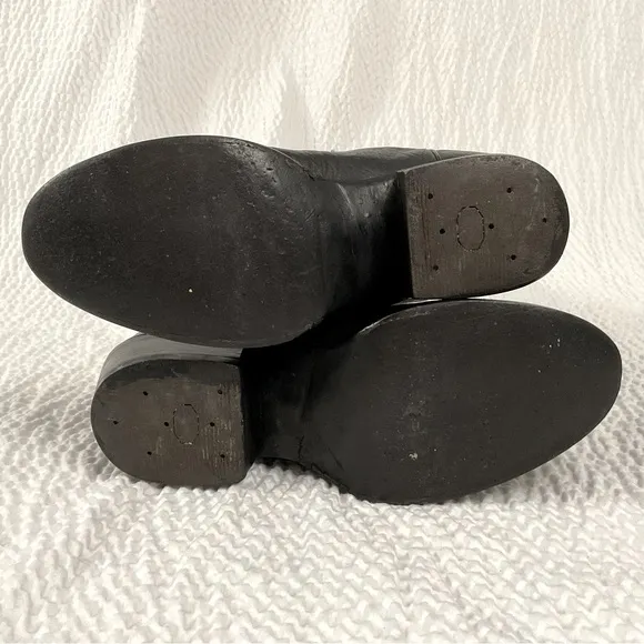 Hondo Boots Black Leather