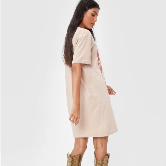 🎉HP🎉 ALMOST GONE! Jefferson Airplane Mini Tee Shirt Dress