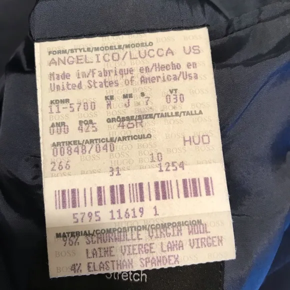 Hugo Boss Blue Blazer
