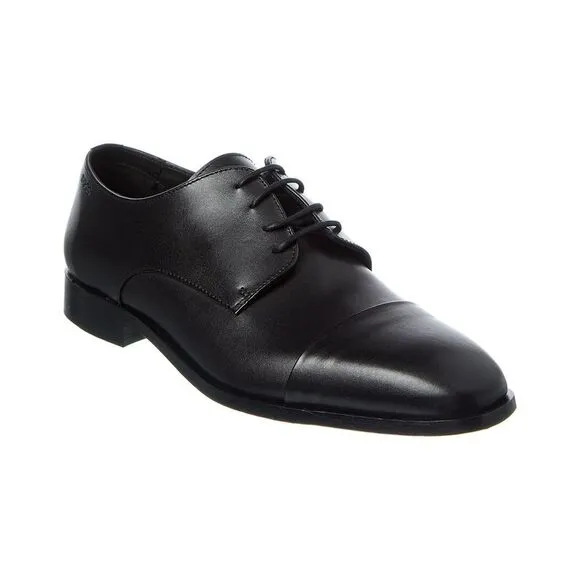 Hugo Boss Lisbon Leather Derby, Black